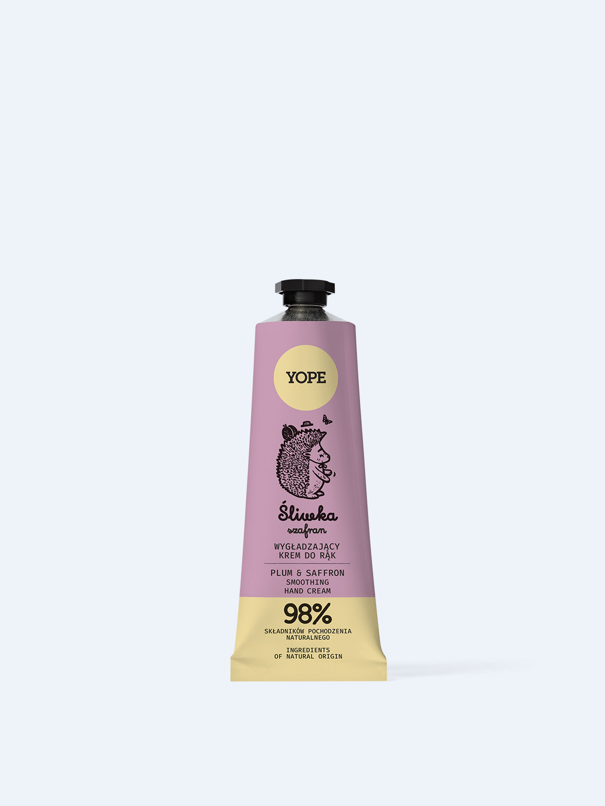 Natural Smoothing Hand Cream Plum & Saffron