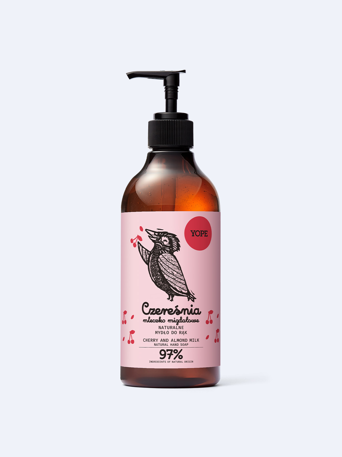 Natural hand soap Cherry & almond milk