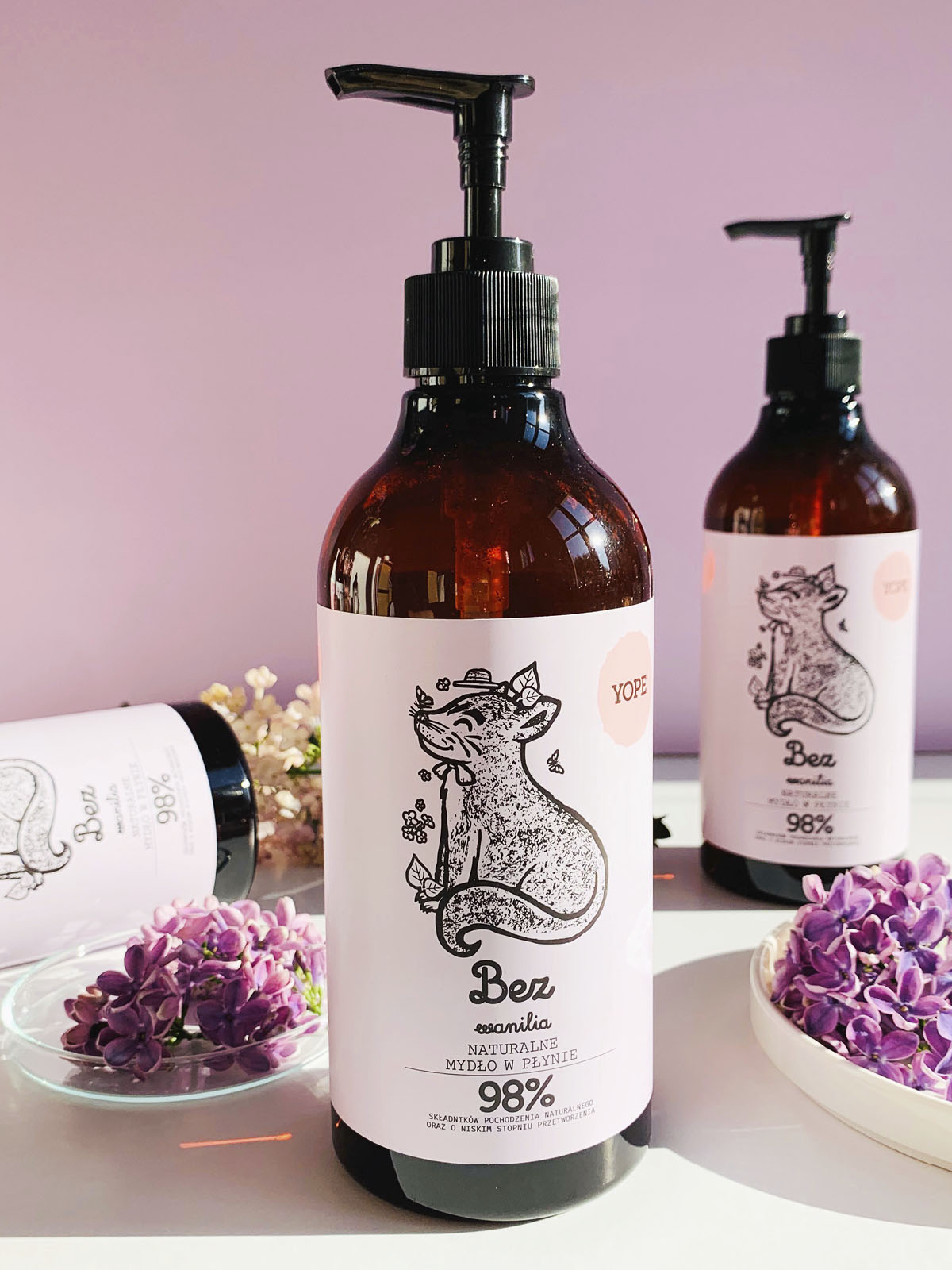 Lilac and vanilla Body Care Gift Set