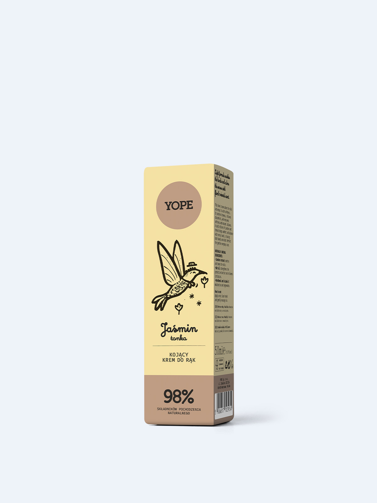 Natural Soothing Hand Cream Jasmine & Tonka
