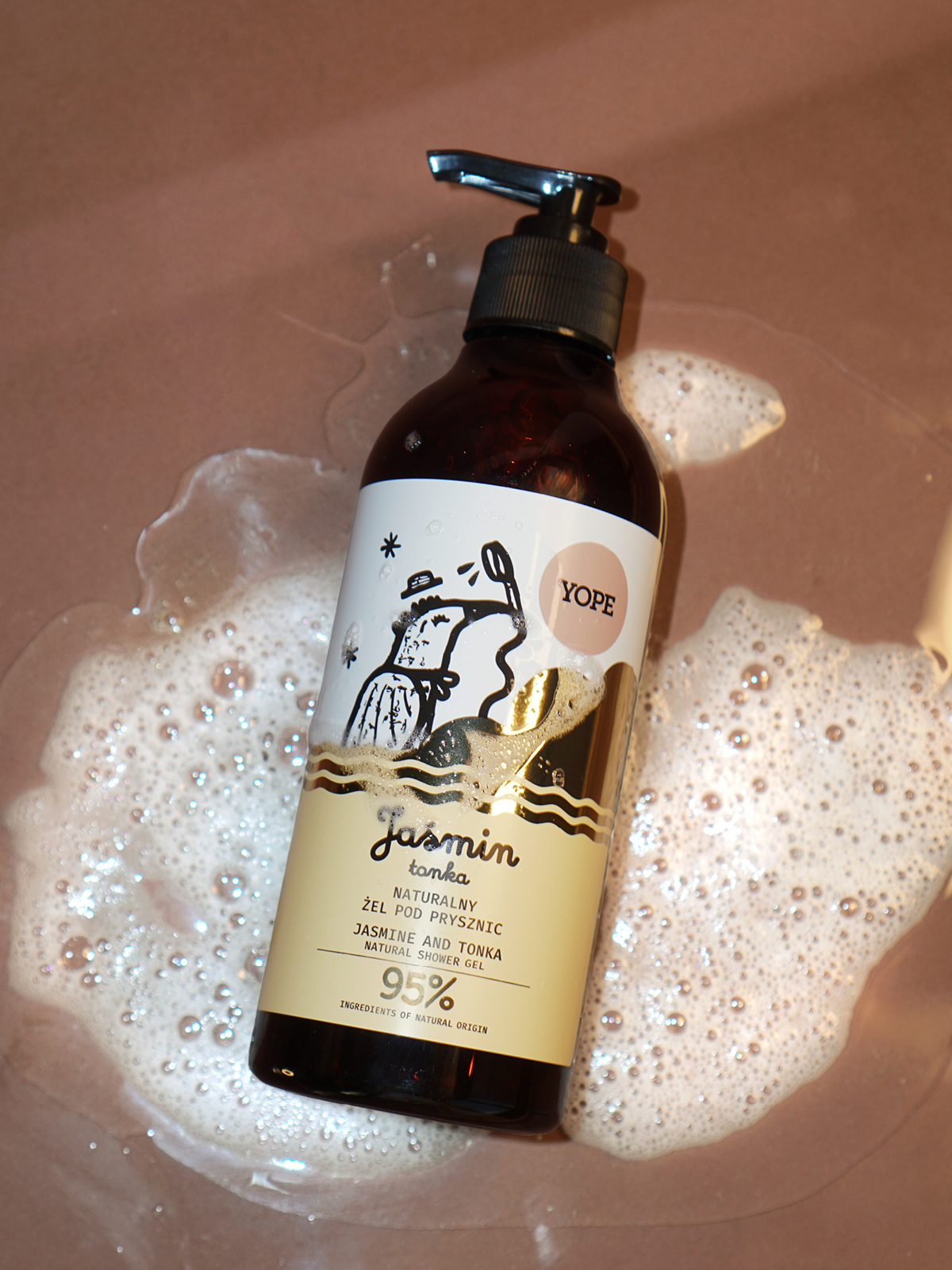 Natural Shower Gel Jasmine & Tonka