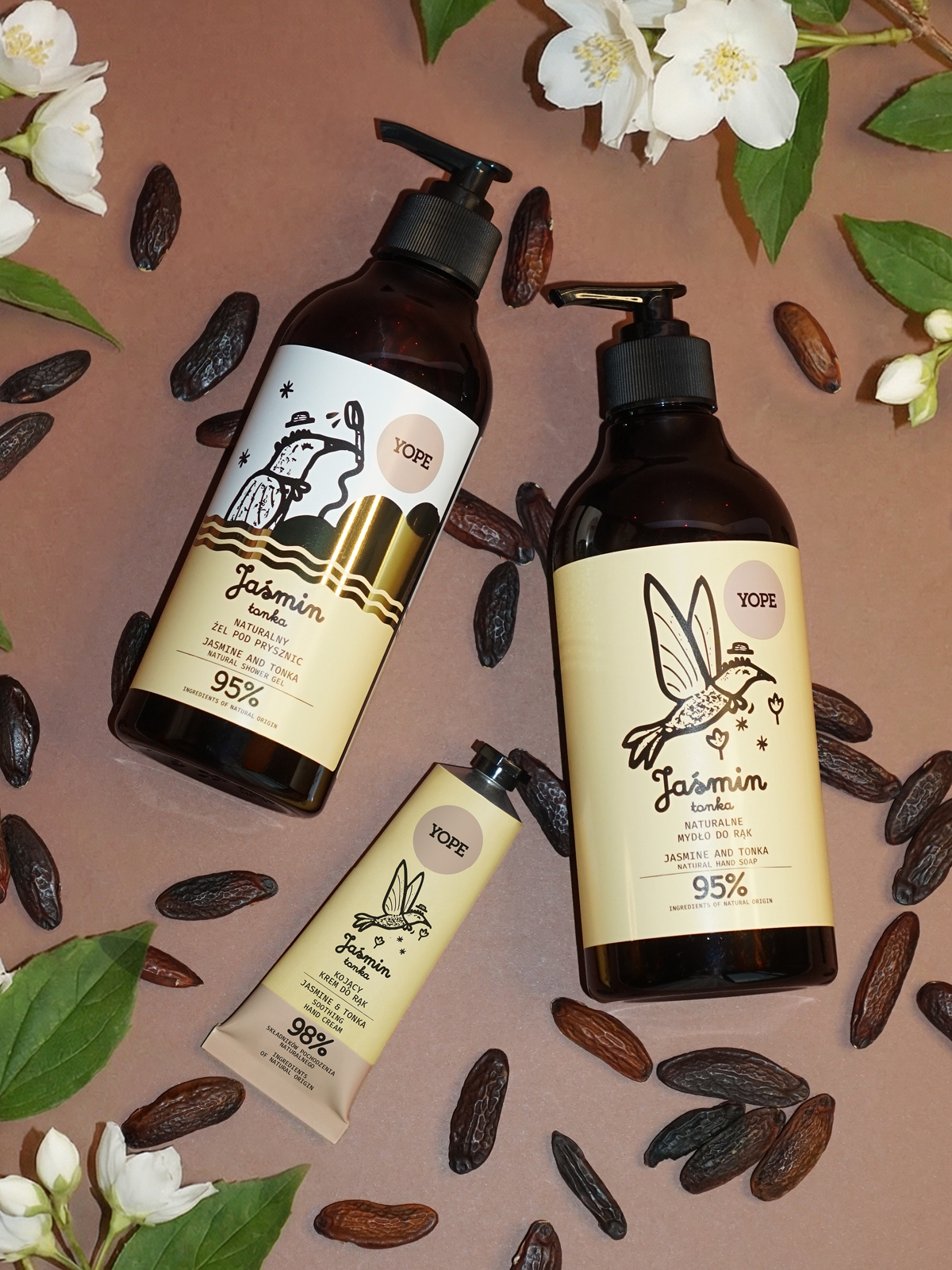 Natural Hand Soap Jasmine & Tonka
