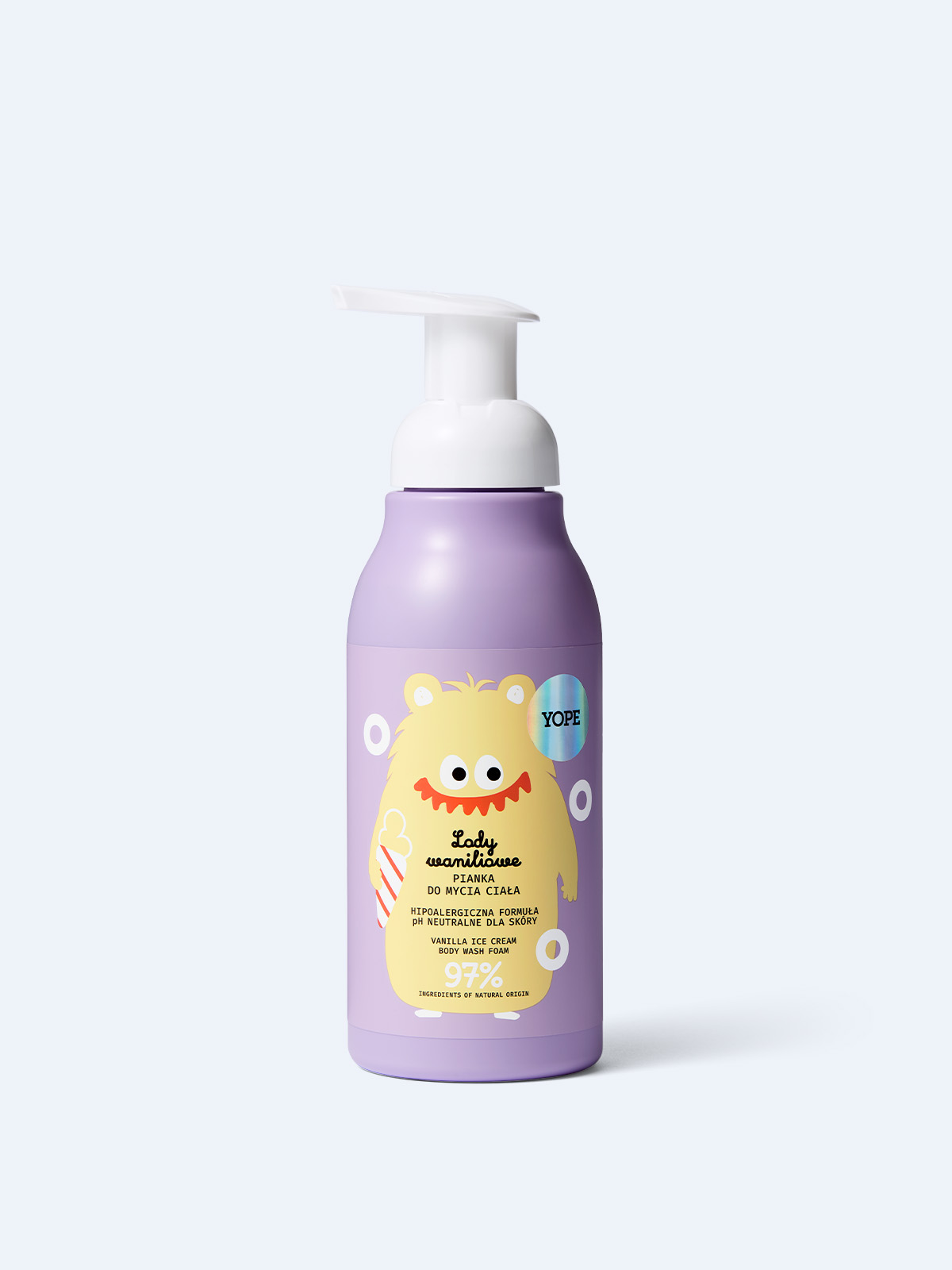 Vanilla Ice Cream Body Wash Foam