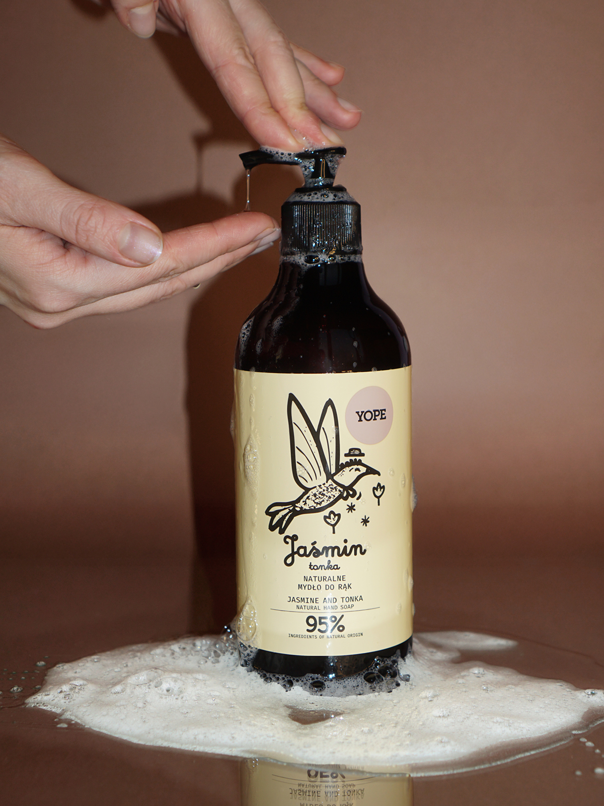 Natural Hand Soap Jasmine & Tonka