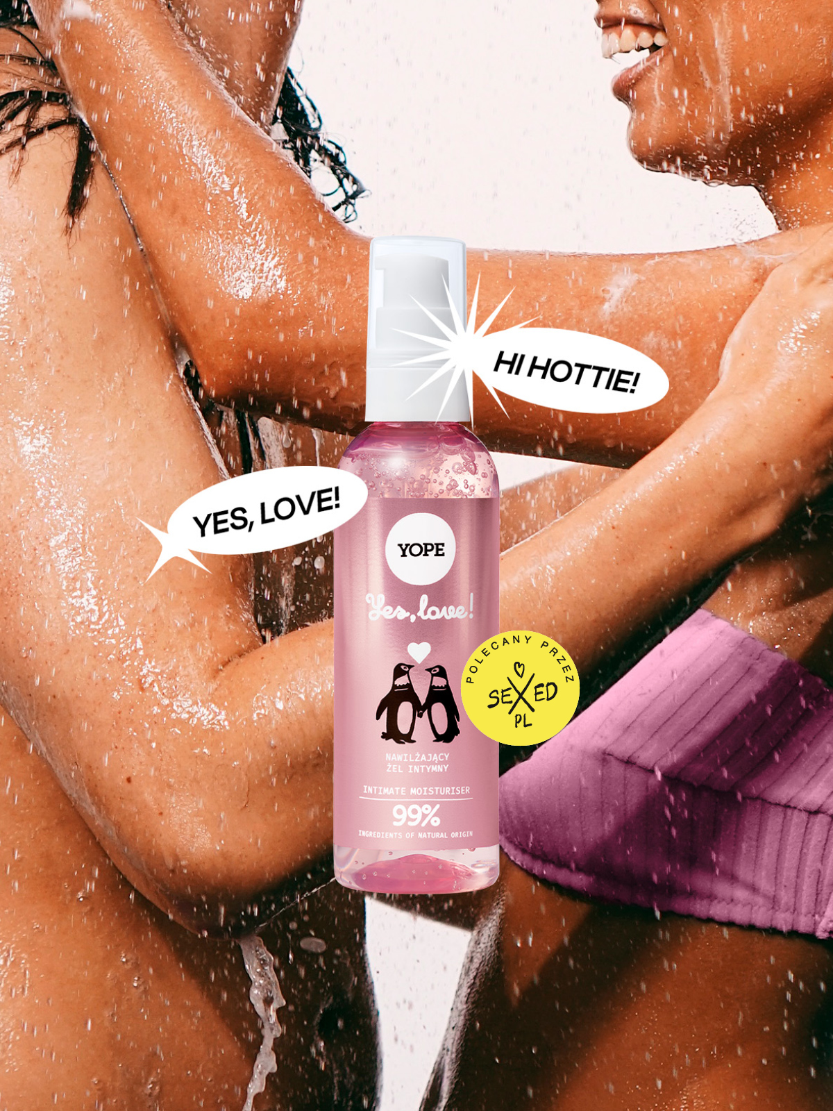 Intimate moisturiser Yes, love! 