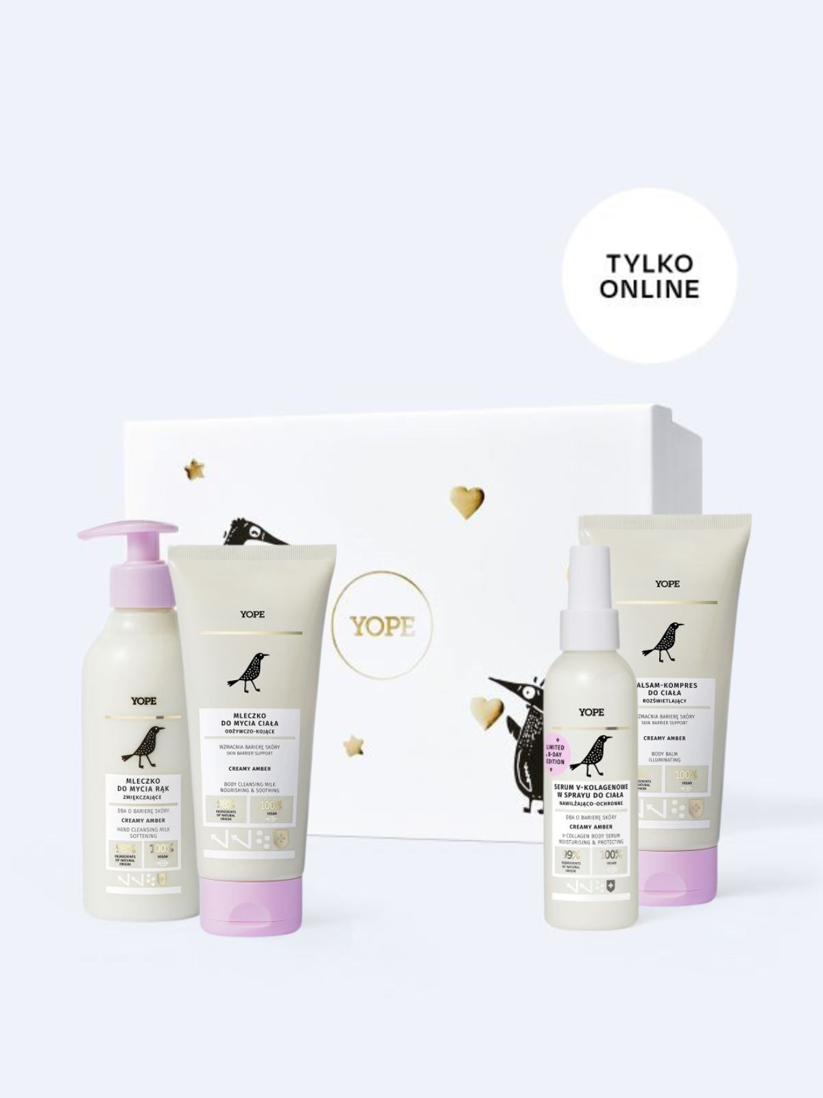 Crème de la Crème Sets Creamy Amber