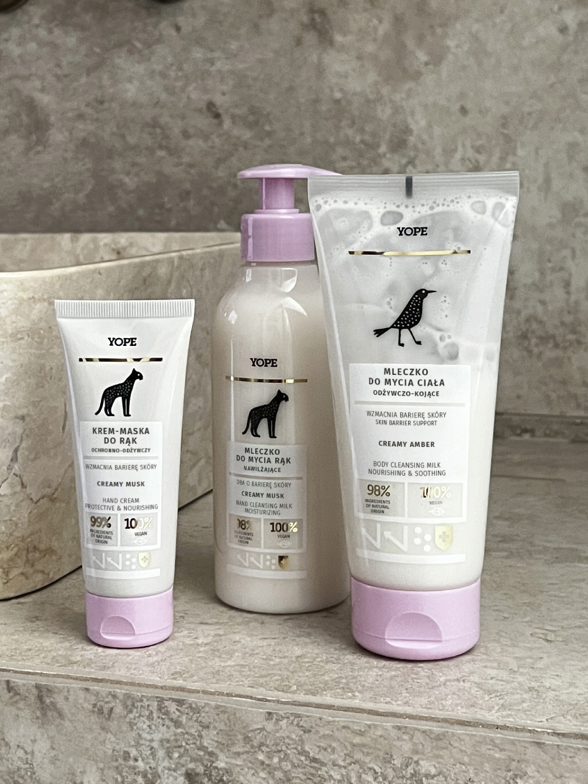 Hand cream Creamy amber