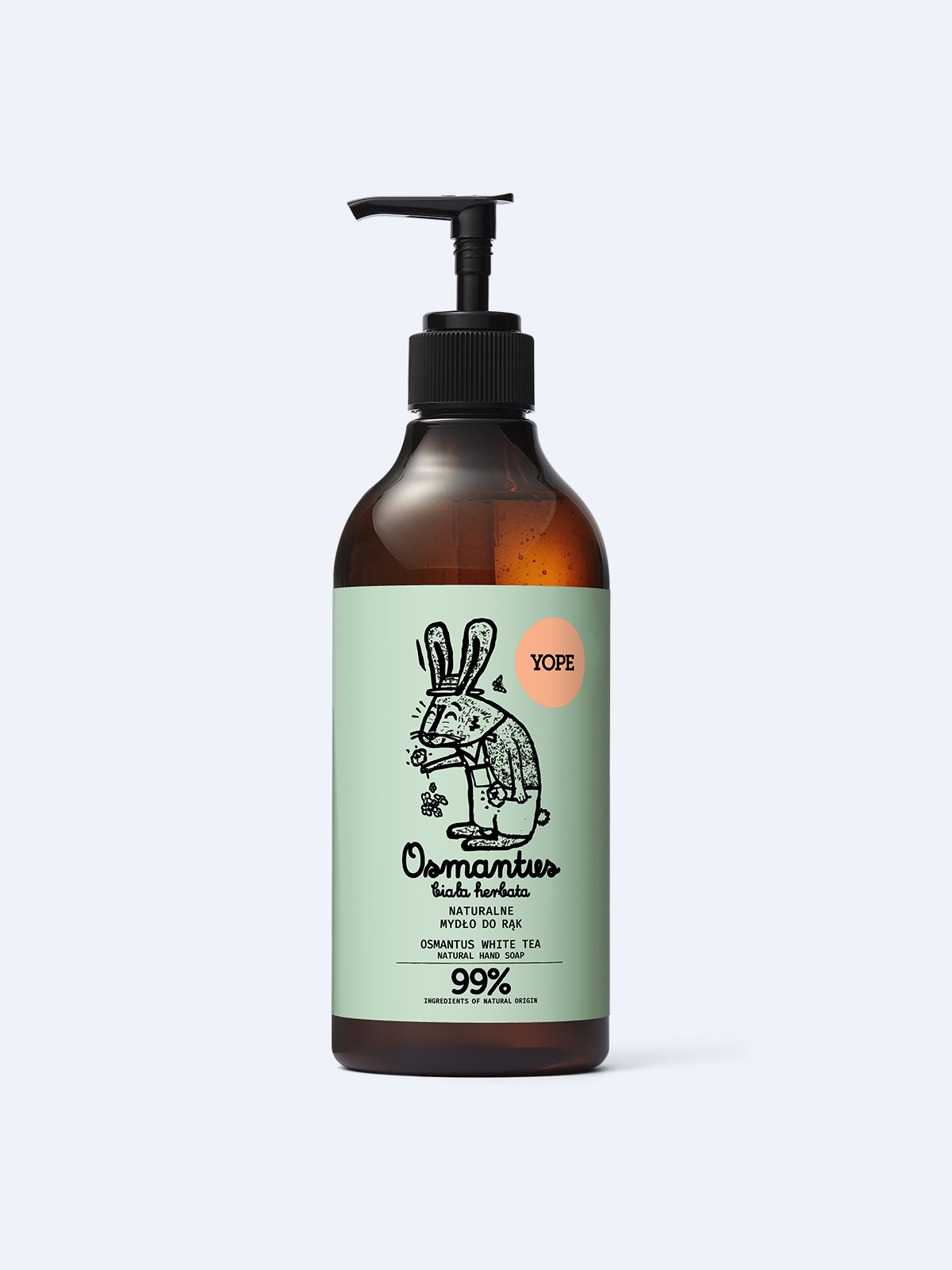 Natural hand soap Osmanthus and white tea 