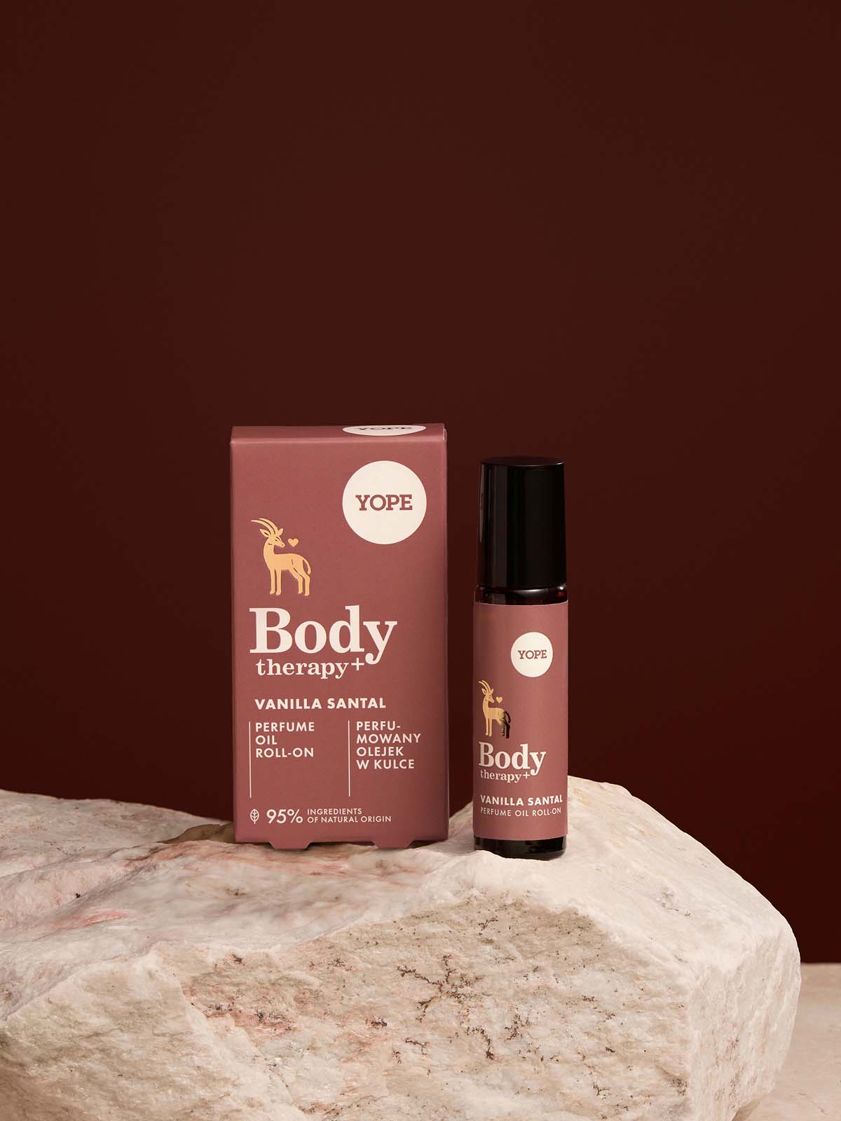 Perfumed Roll-On Oil Body Therapy+ Vanilla Santal