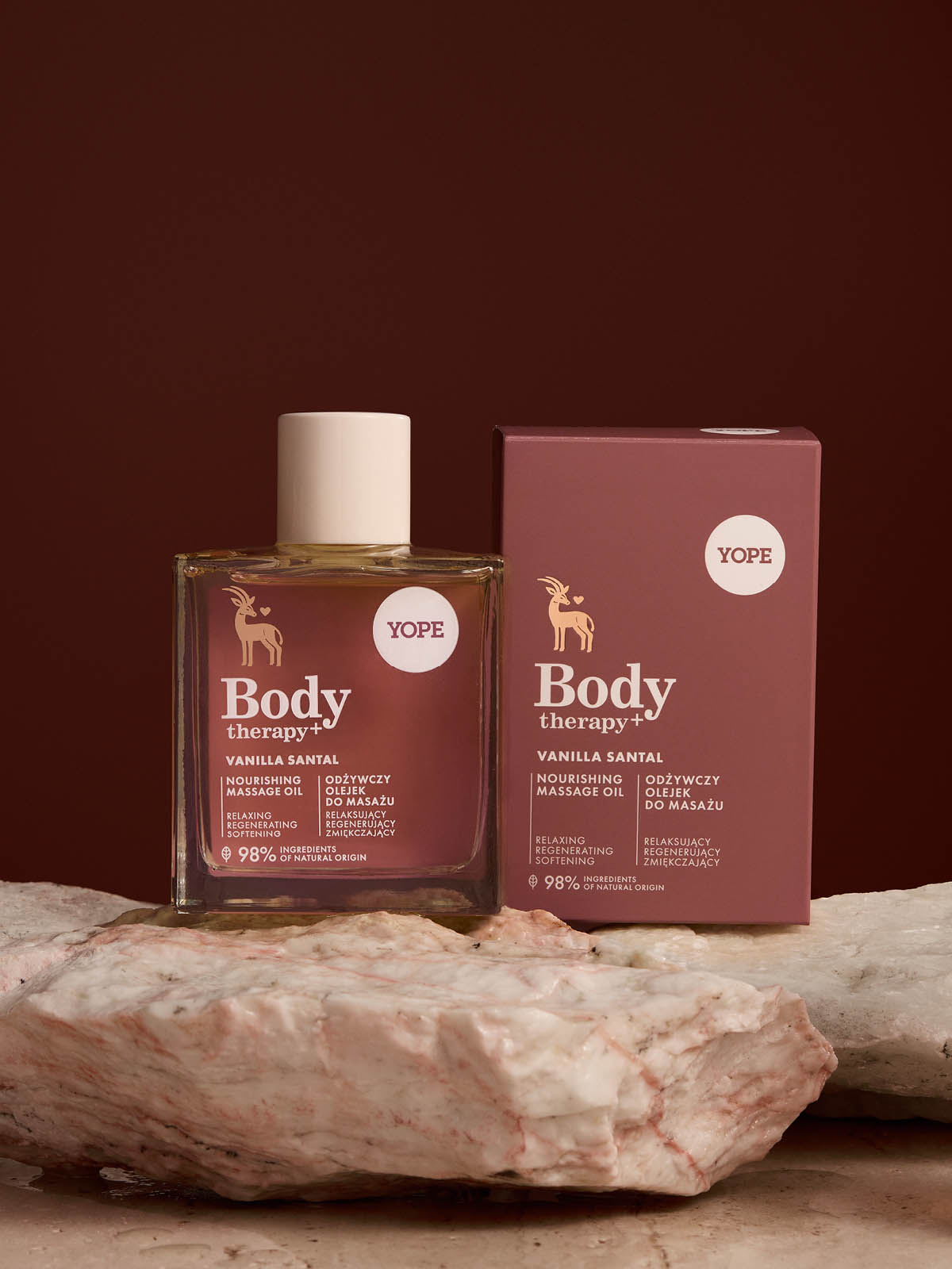 Nourishing Massage Oil Body Therapy+ Vanilla Santal