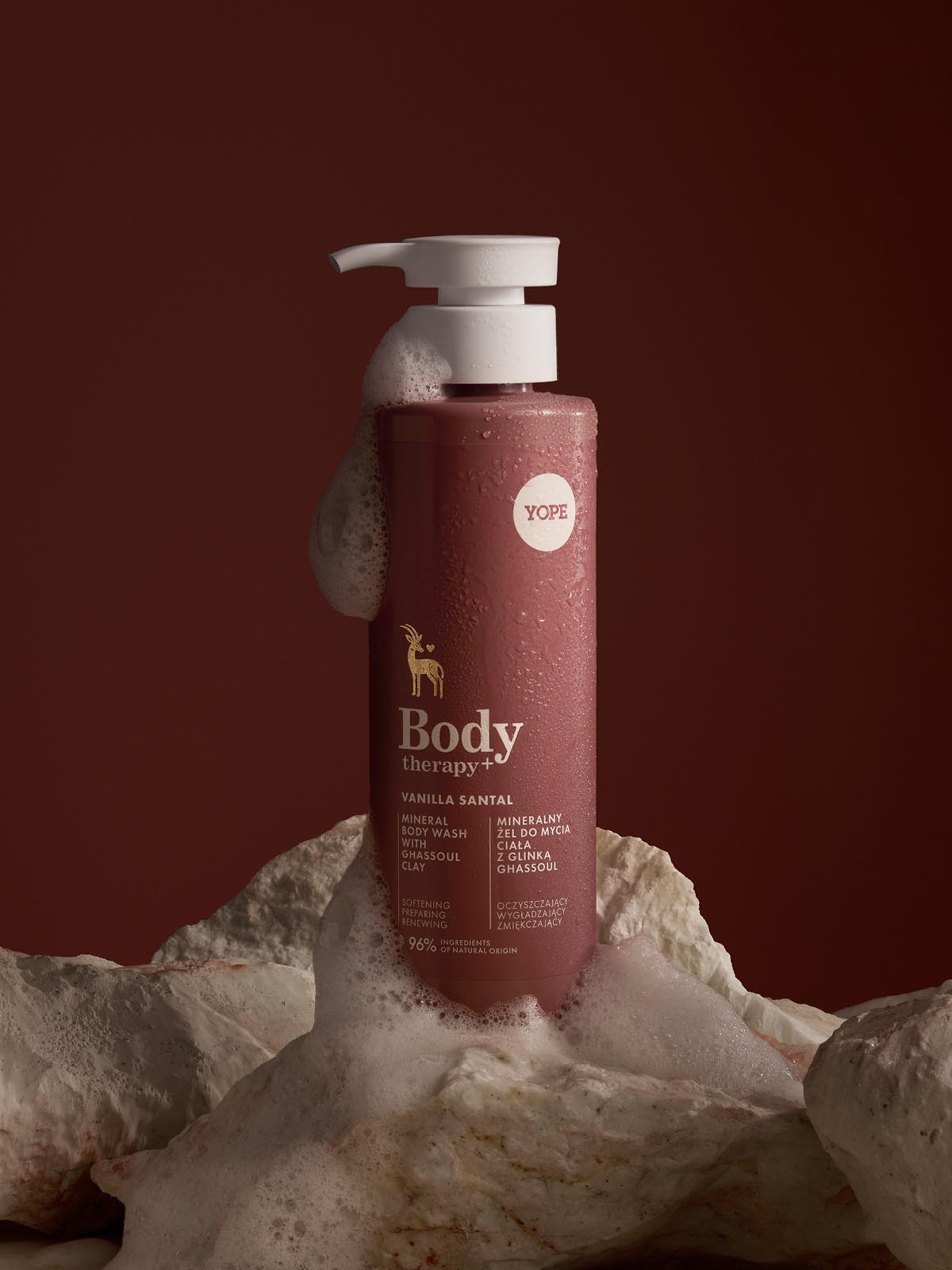 Mineral Body Wash Body Therapy+ Vanilla Santal