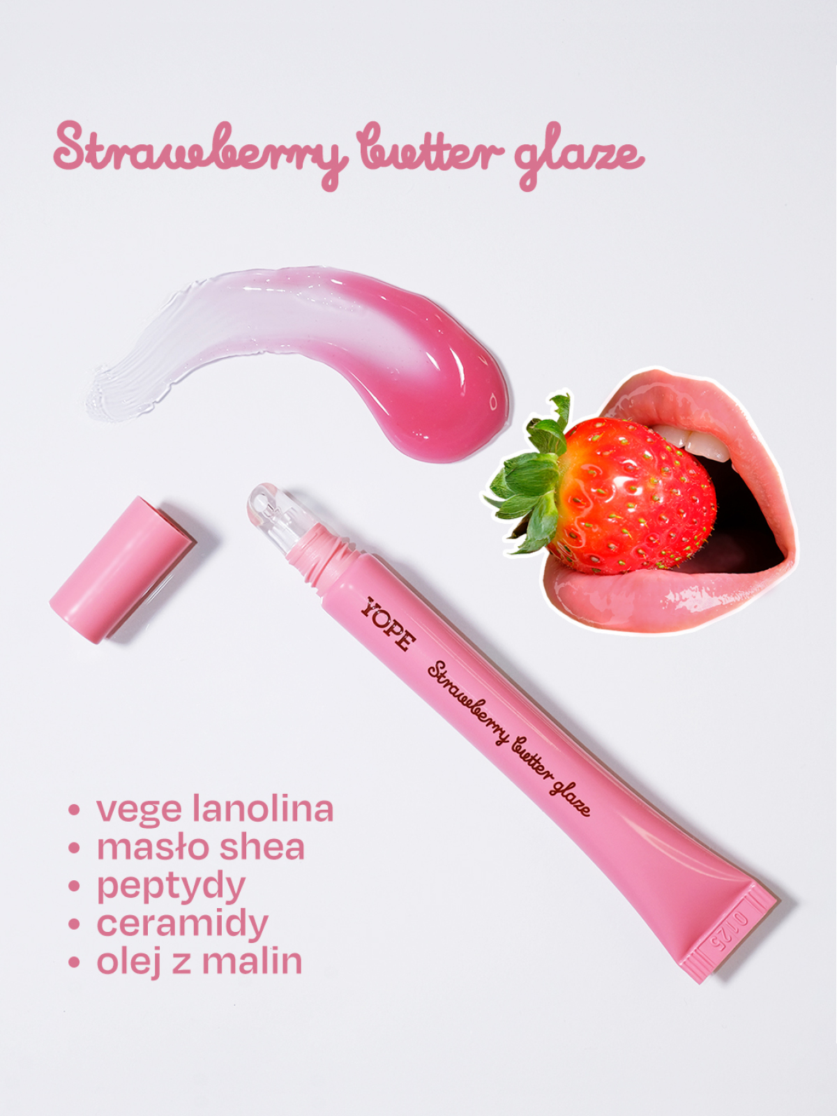Strawberry Butter Lip Glaze