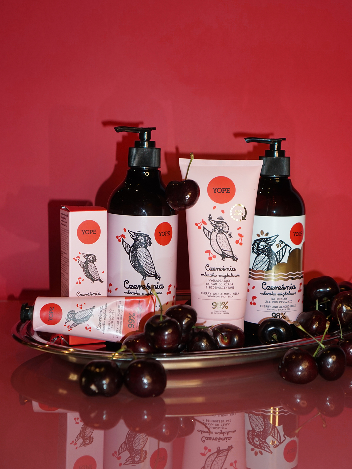 Smoothing Body Lotion with Bio-emollients Cherry & Almond Milk