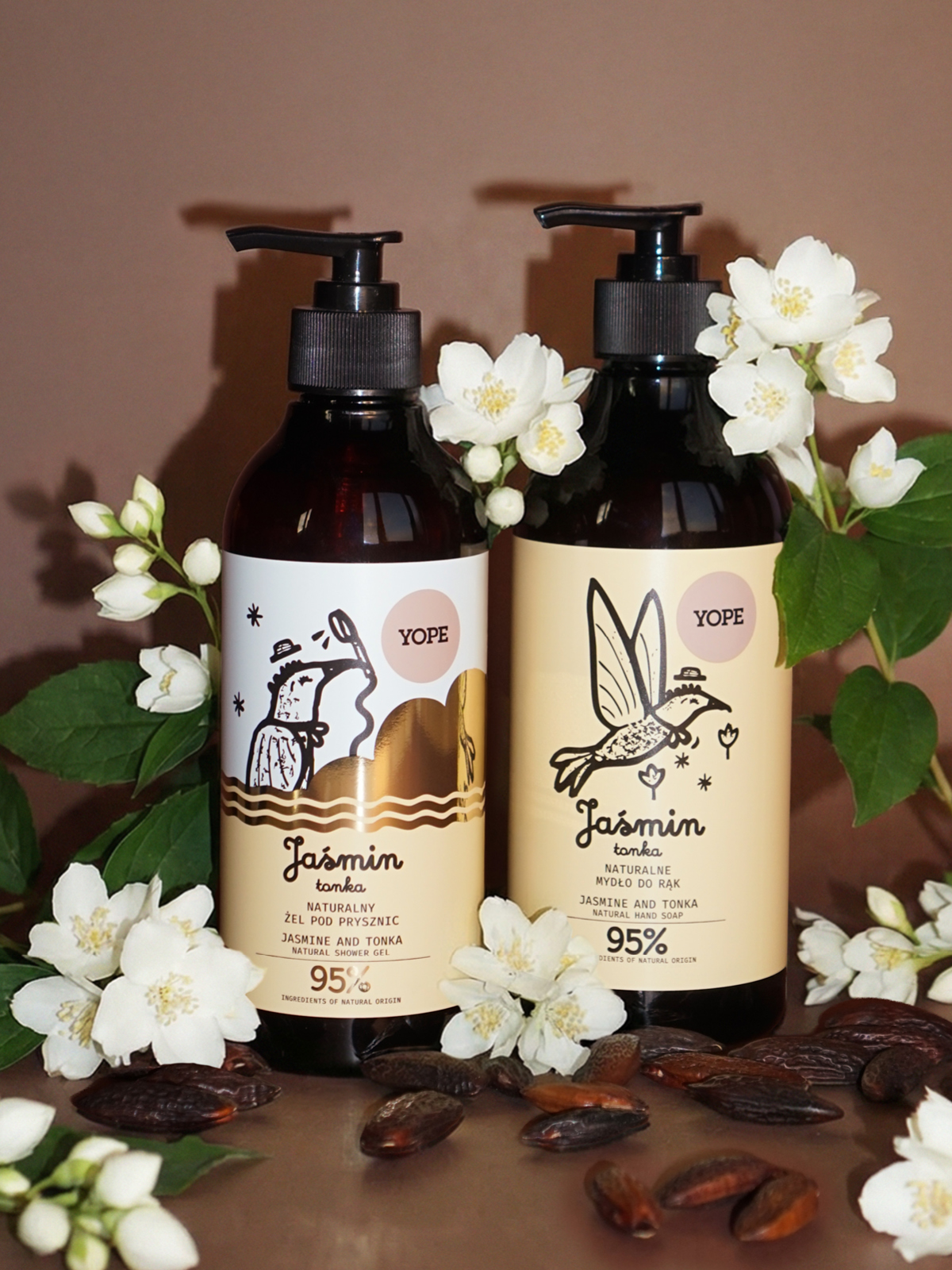 Natural Hand Soap Jasmine & Tonka