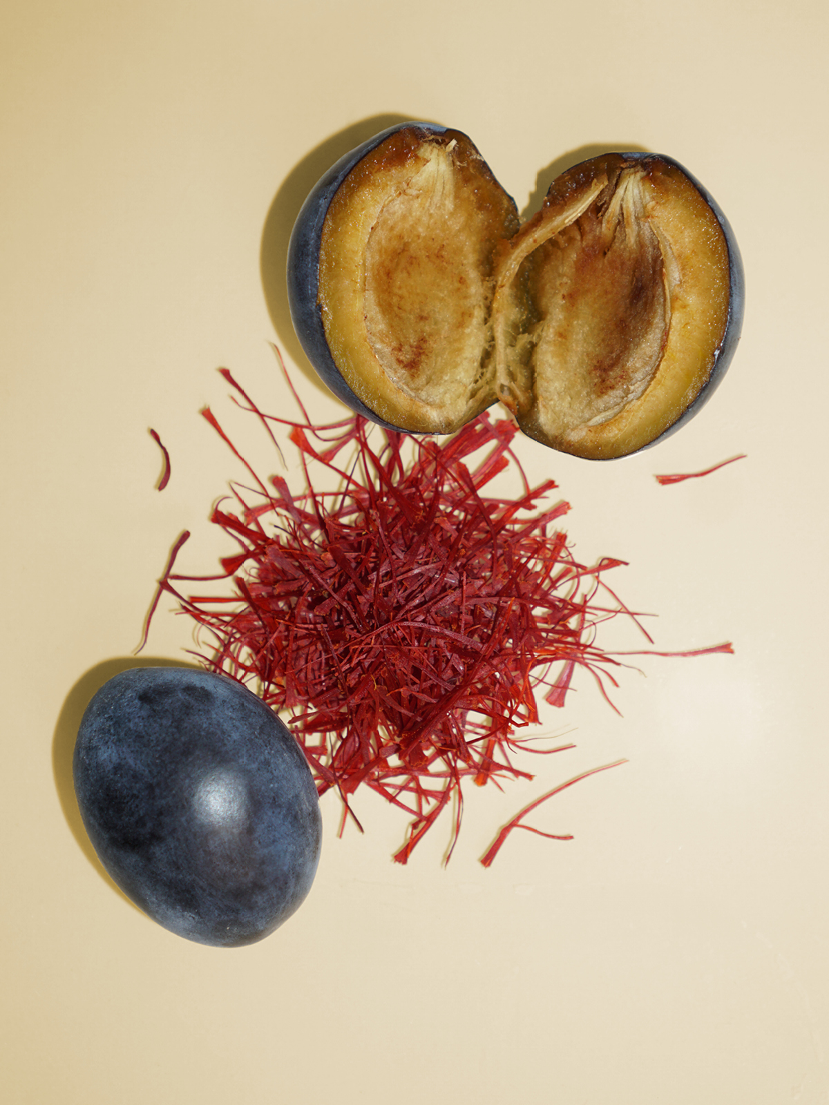 Natural Smoothing Hand Cream Plum & Saffron