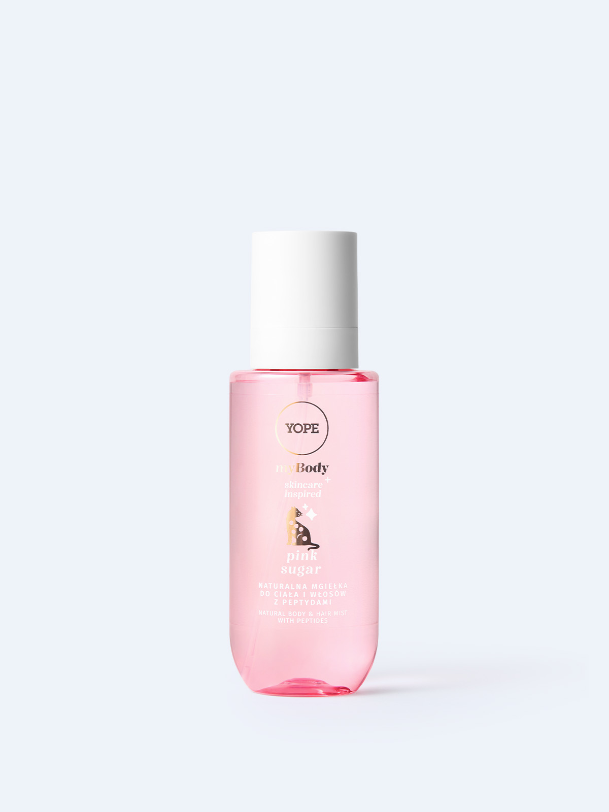 Natural Body & Hair Mist with Peptides Pink Sugar