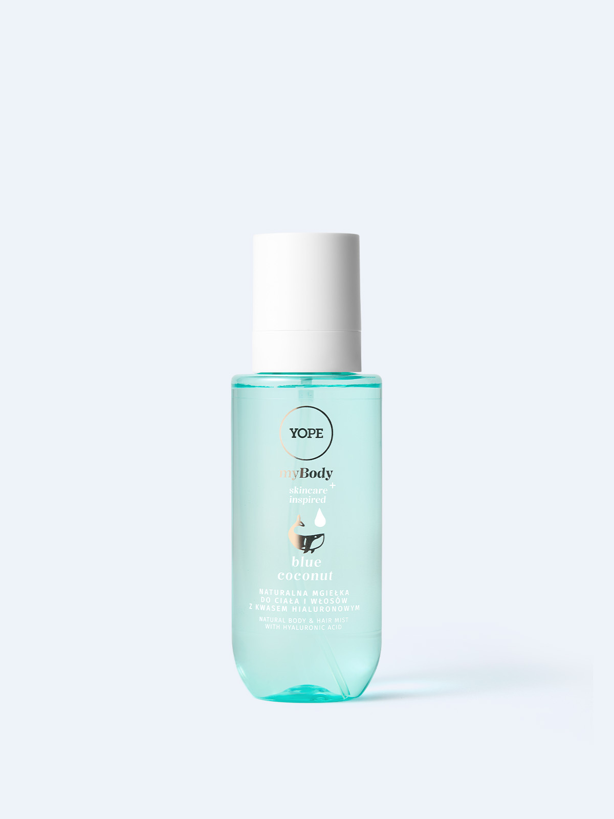 Natural Body & Hair Mist with Hyaluronic Acid Blue Coconut