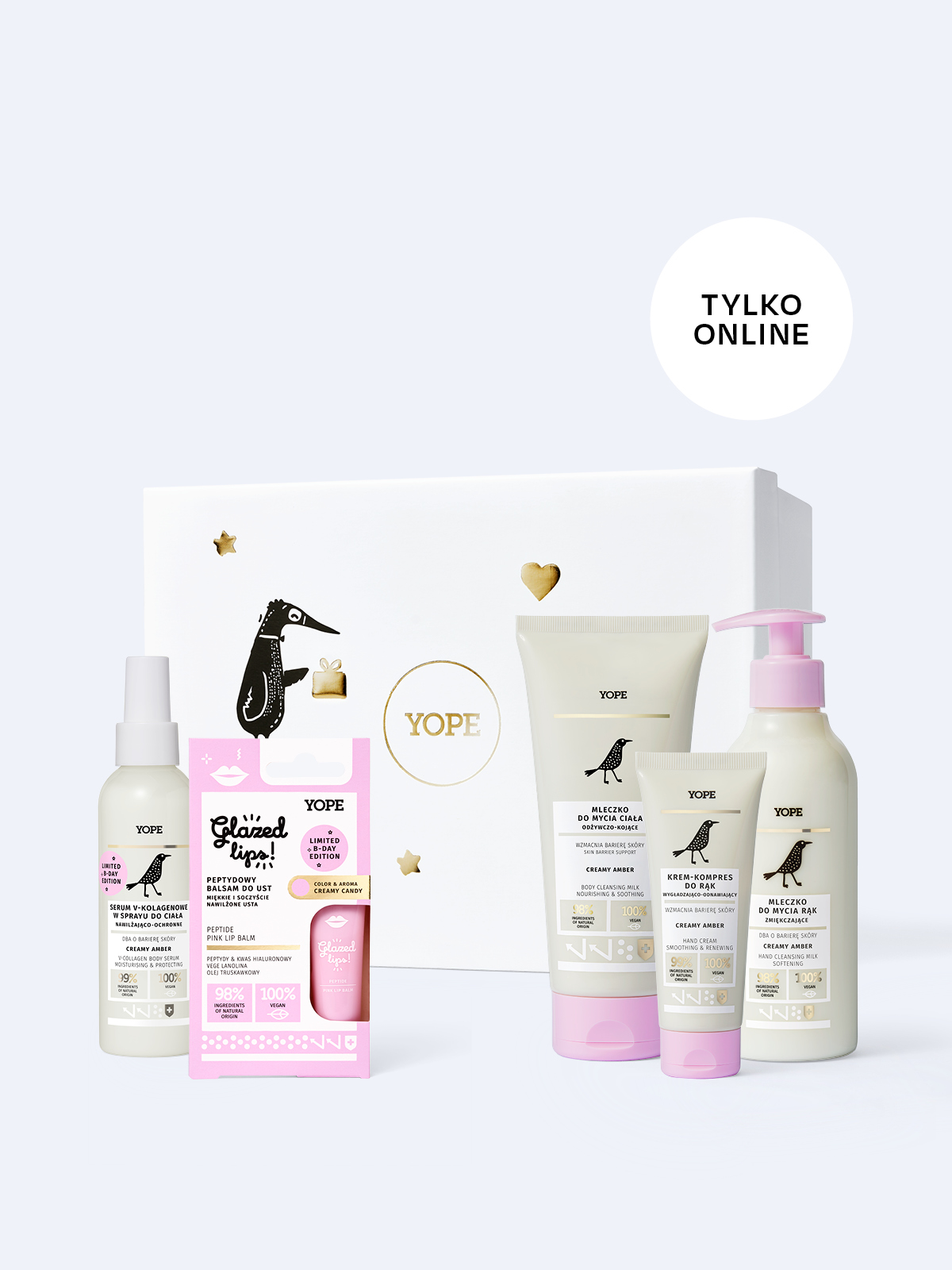 Crème de la Crème Sets Creamy Amber