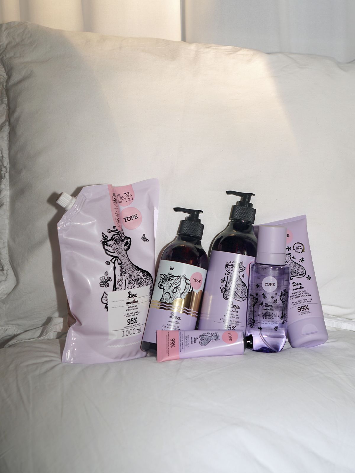 Natural Body & Hair Mist Lilac and vanilla