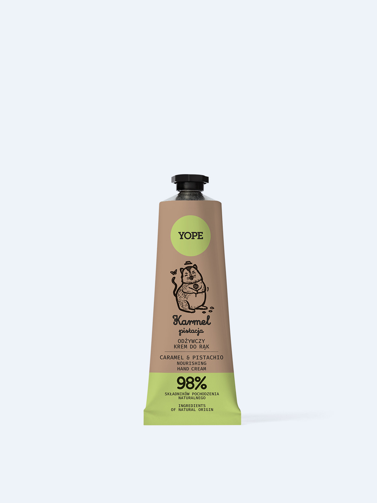 Natural Nourishing Hand Cream Caramel & Pistachio