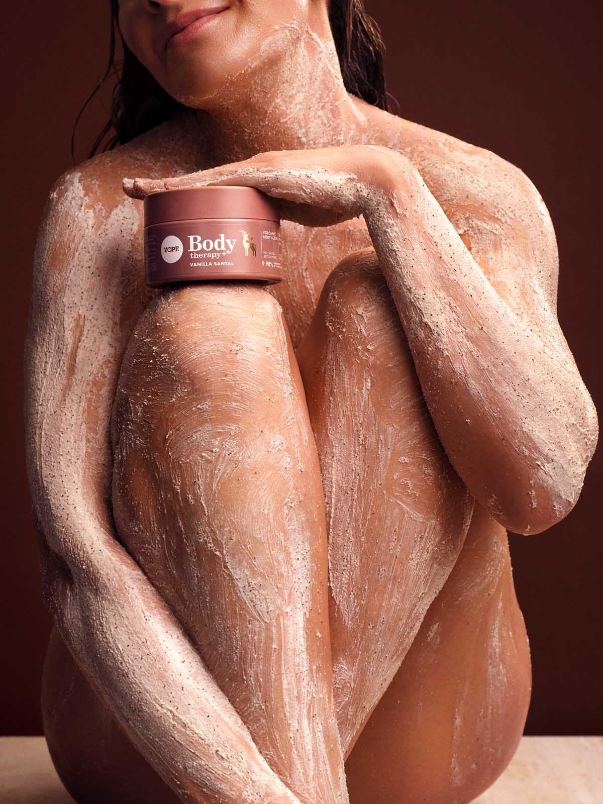 Mineral Volcanic Body Scrub Body Therapy+ Vanilla Santal