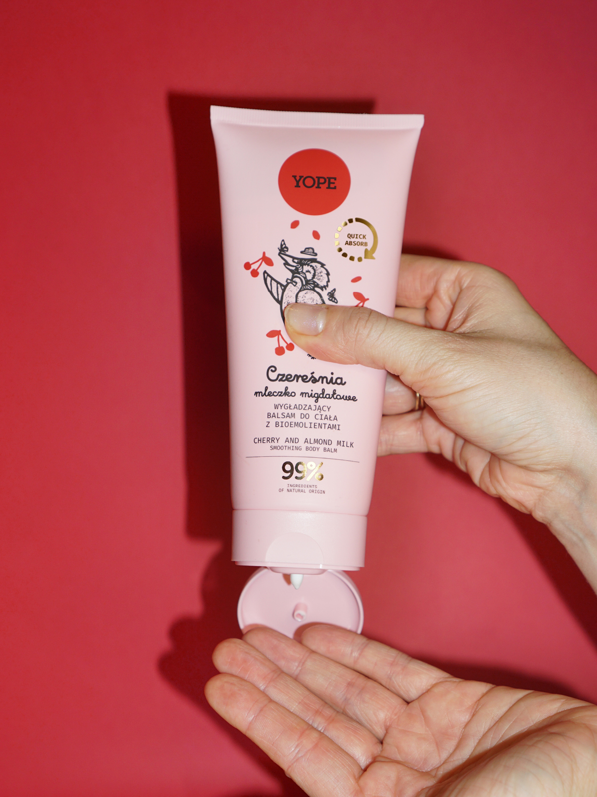 Smoothing Body Lotion with Bio-emollients Cherry & Almond Milk