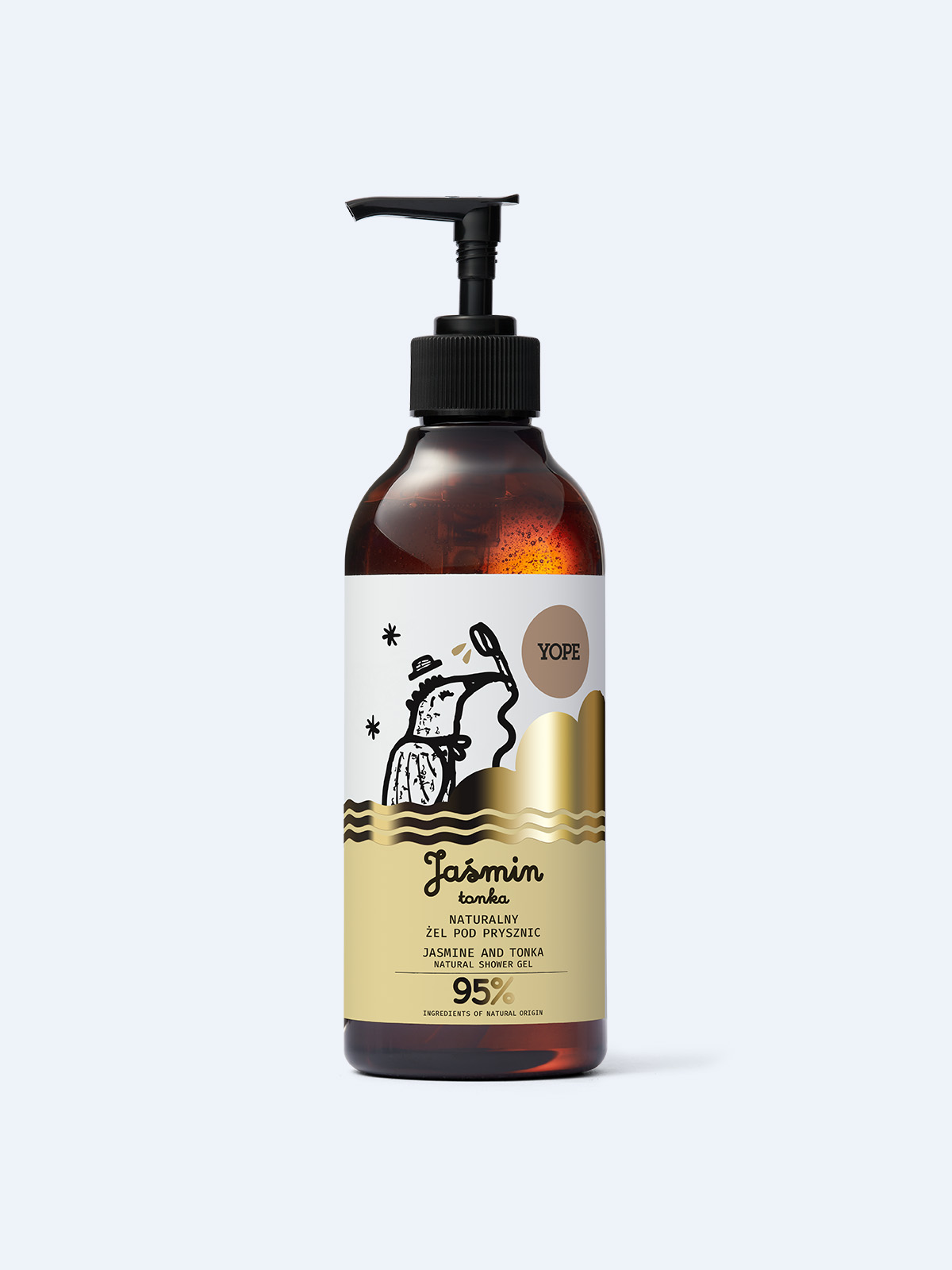 Natural Shower Gel Jasmine & Tonka