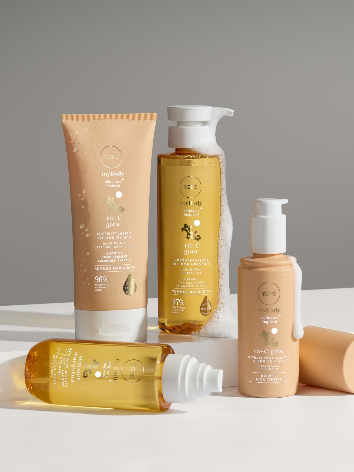 Illuminating myBODY Vit-C Glow Summer Margarita Body Care Gift Set