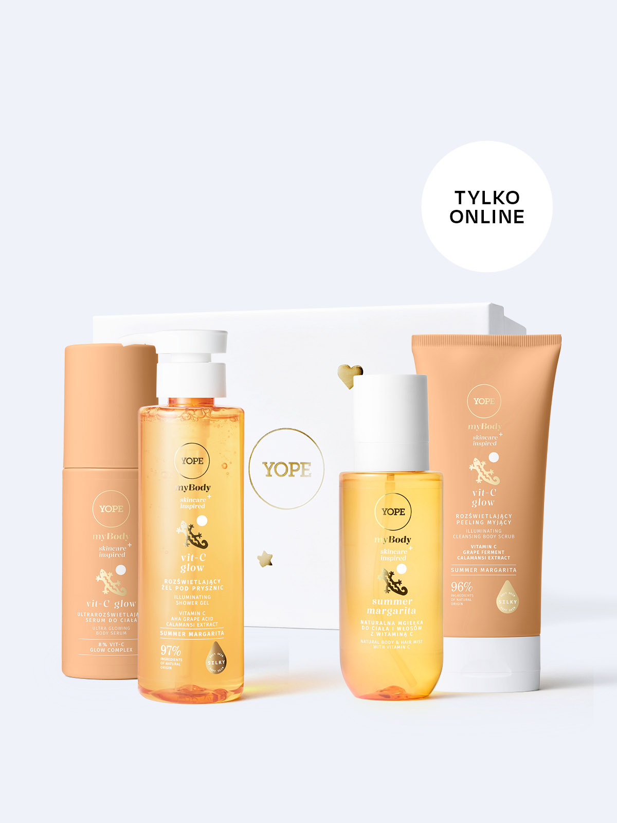 Illuminating myBODY Vit-C Glow Summer Margarita Body Care Gift Set