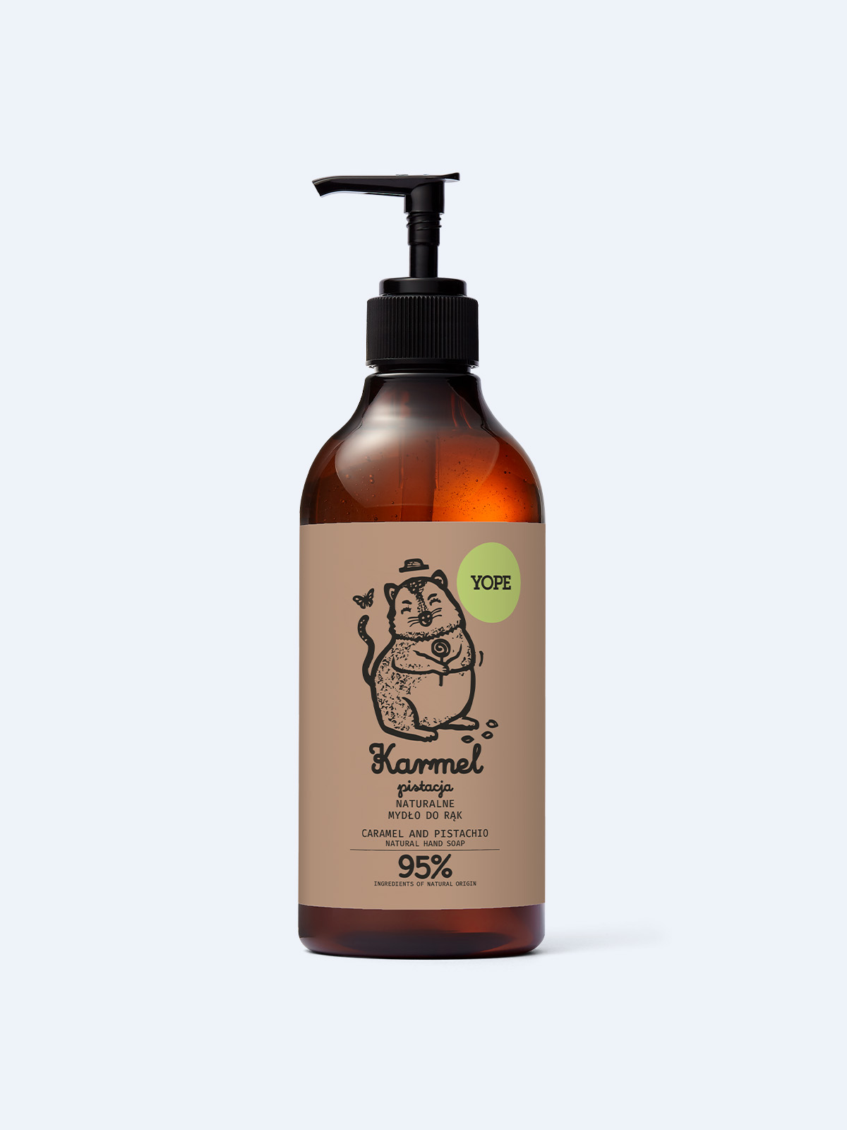 Natural Hand Soap Caramel & Pistachio