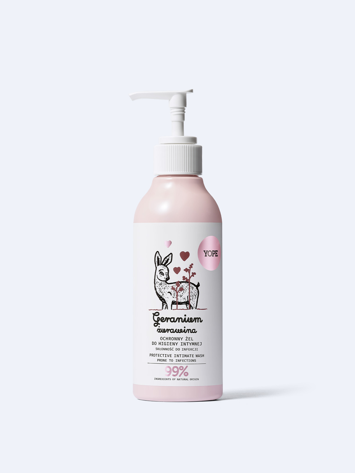 Geranium and Cranberry Natural Intimate Wash