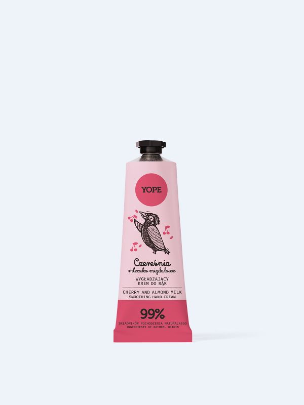 Smoothing hand cream Cherry and almond milk