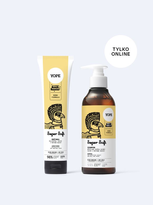 Super Soft care set for dry hair