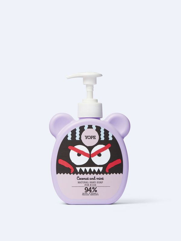 Coconut and Mint Natural Hand Soap for Kids