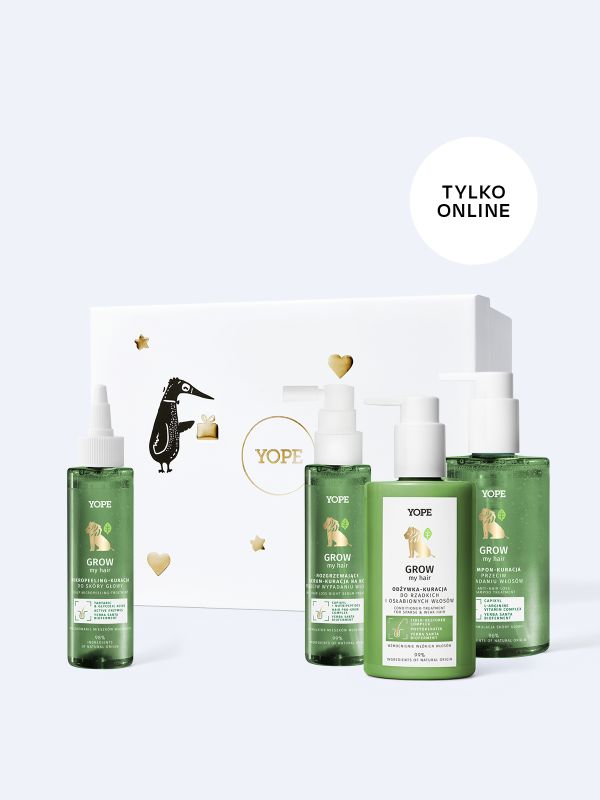 GROW my Hair set for weak and thinning hair