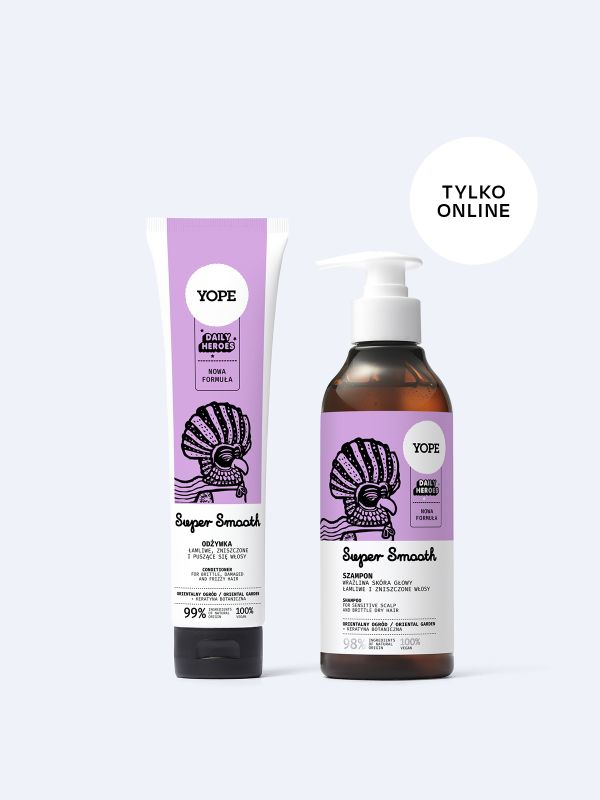 Super Smooth care set for damage hair