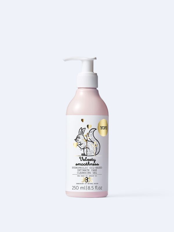 Hydrophilic oily intimate cleansing gel Velvety smoothness