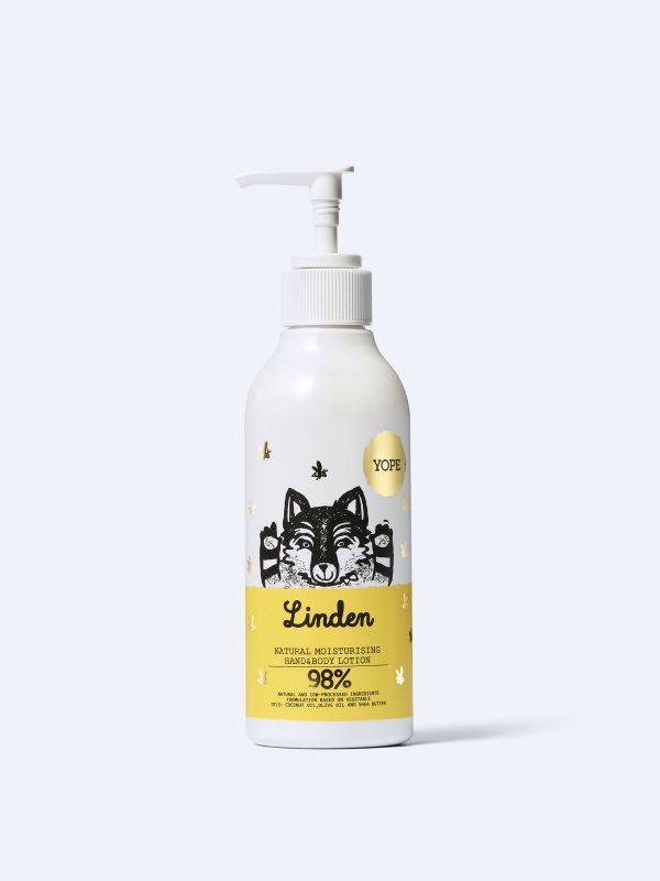 Linden Blossom Natural Moisturising Hand and Body Lotion